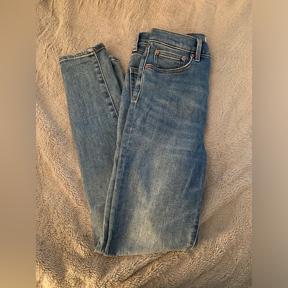 Denim Forum the Lola High Rise Skinny 27
